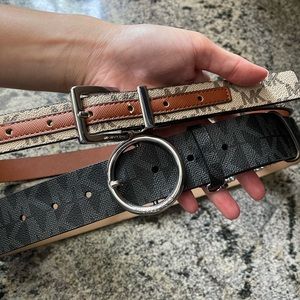 Michael Kors belt size small.
